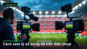 hệ thống camera truyền hình trực tiếp trận đấu - cách xem tỷ số bóng đá trên điện thoại