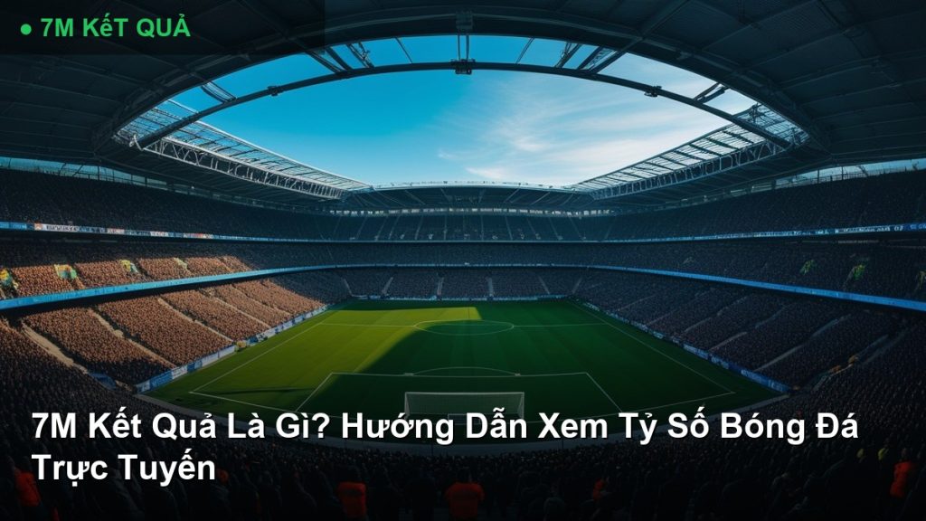 7M Kết Quả Là Gì? Hướng Dẫn Xem Tỷ Số Bóng Đá Trực Tuyến