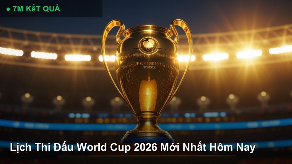 Lịch Thi Đấu World Cup 2026 Mới Nhất Hôm Nay
