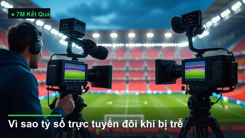 hệ thống camera truyền hình trực tiếp trận đấu - vì sao tỷ số trực tuyến đôi khi bị trễ